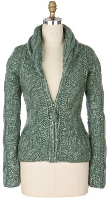 juniper berry zip-up