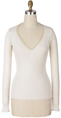 cygnet pointelle top