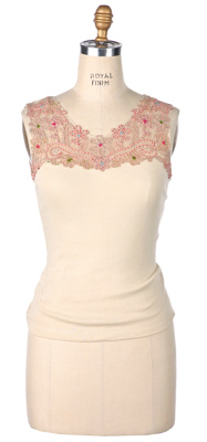 spiced lace tank