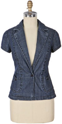 dungaree blazer