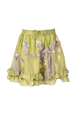 pea blossom skirt