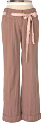 textured stripe trouser