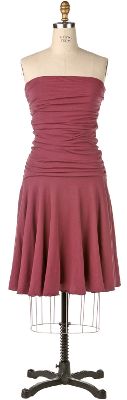 arbor day strapless dress