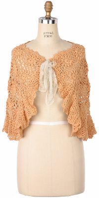 seaside capelet