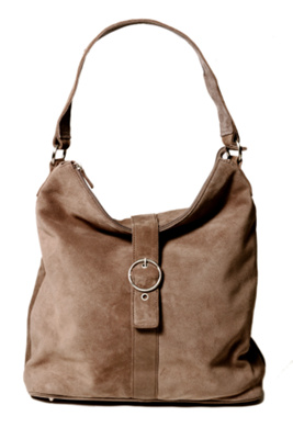 suede slouch hobo