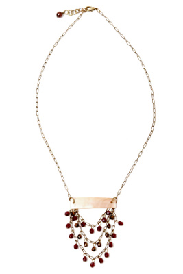 natalia pearl bar necklace