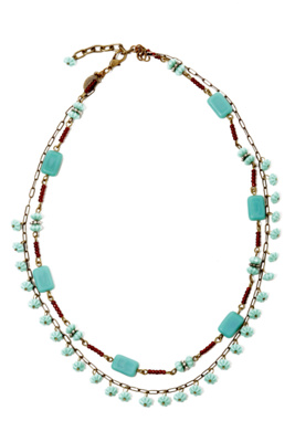 culebrita turquoise necklace