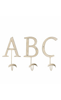 Letter Hooks