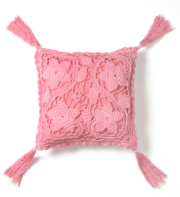 crochet pillow