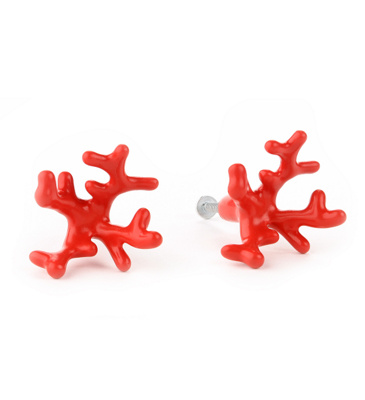 coral knobs