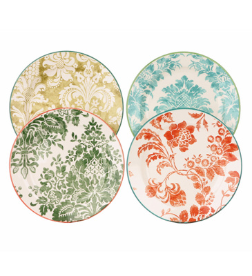 Anthropologie - wallpaper plates set :  plate anthropologie home accessories home goods