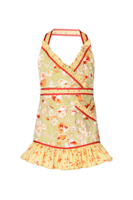 child's sunny kitchen apron