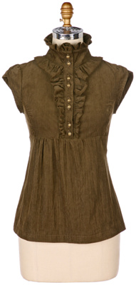 Anthropologie - :  blouse victorian shirt corduroy