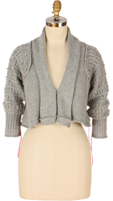 Anthropologie - Limelight Cropped Cardigan :  clothes jackets knit sweaters