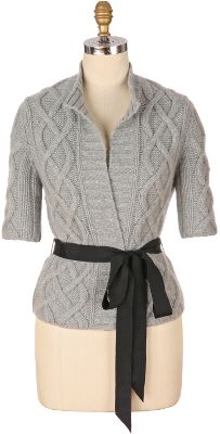 cashmere cardigan