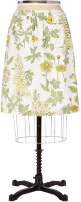 hollyhock straight skirt
