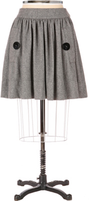 Anthropologie - :  wool cashmere button velvet