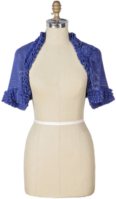 jemima ruffle shrug