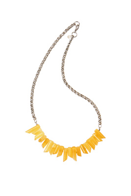 clementine ice necklace from anthropologie.com
