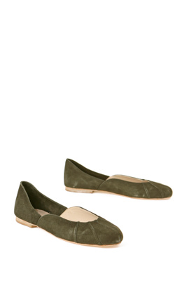 Anthropologie - Miss Priss Ballerinas :  green shoes fall flats
