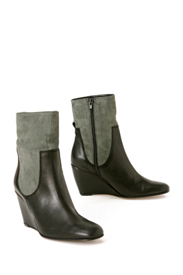 grey area ankle boots