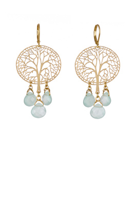 elm tree earrings