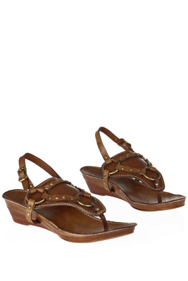 links and rivets sandals