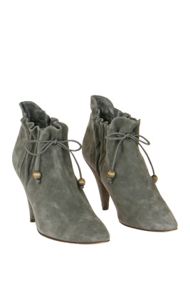 Anthropologie :  gray boots grey shoes