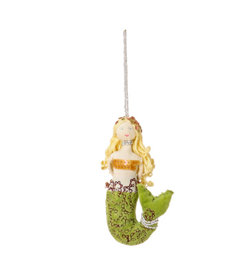 Anthropologie - :  sea holiday mermaids ornaments