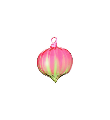 Anthropologie - blown glass onion ornament :  holiday anthropologie ornament brown