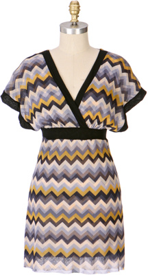 Anthropologie - zigzag tunic :  kimono sleeves blouses pattern clothing
