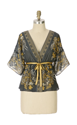 Wildflower Kimono Blouse: Anthropologie.com from anthropologie.com