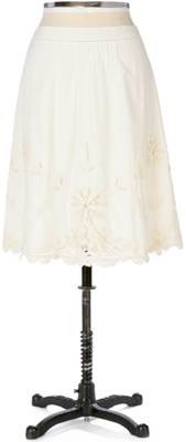 bustle back skirt