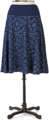 stencil garden skirt