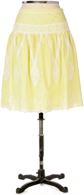 lemonbark eyelet skirt