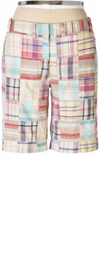 madras plaid bermudas