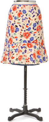 avalon silk skirt