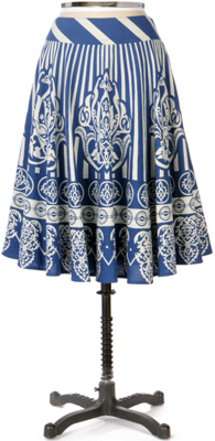 Anthropologie - Folk Dance Skirt :  stripe wear skirt
