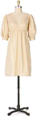 golden road dress