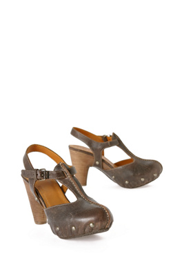 Anthropologie -  :  t-strap clogs shoes heels