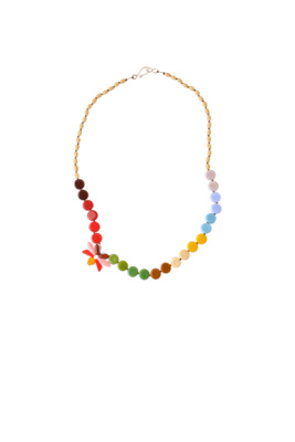 Anthropologie - :  necklace beaded handmade womens