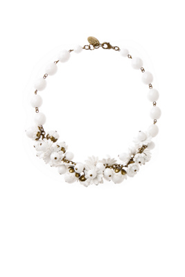 Anthropologie - conch flower choker from anthropologie.com