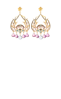 Ghost Orchid Earrings