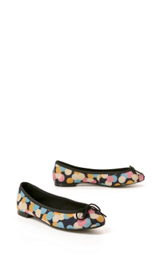 Polka Dot Flats :  girly cute circles polkadots