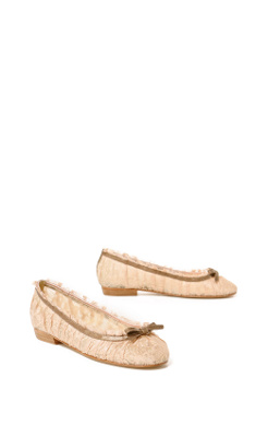 Satin Songstress Flats