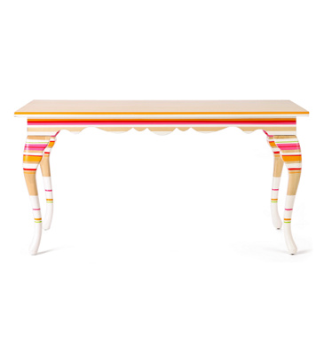 melody stripe dining table