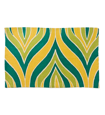 Crewel Hosta Rug from anthropologie.com