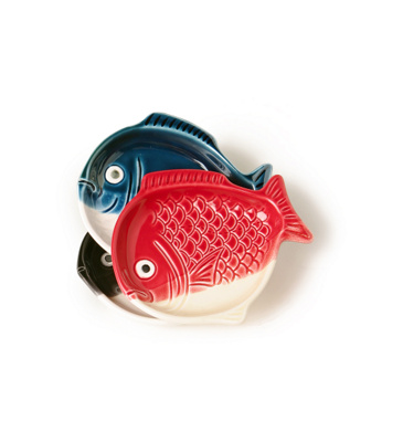 Anthropologie - little fish plates :  plate home accessories home goods tabletop