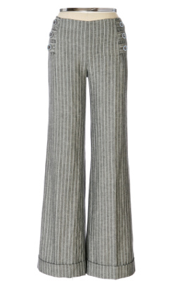 Wolf Moon Wide-Legs - Anthropologie.com : pants striped pockets anthropologie elevenses