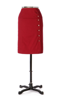 Oblique Pencil Skirt - Anthropologie.com :  high waisted anthropologie elevenses retro
